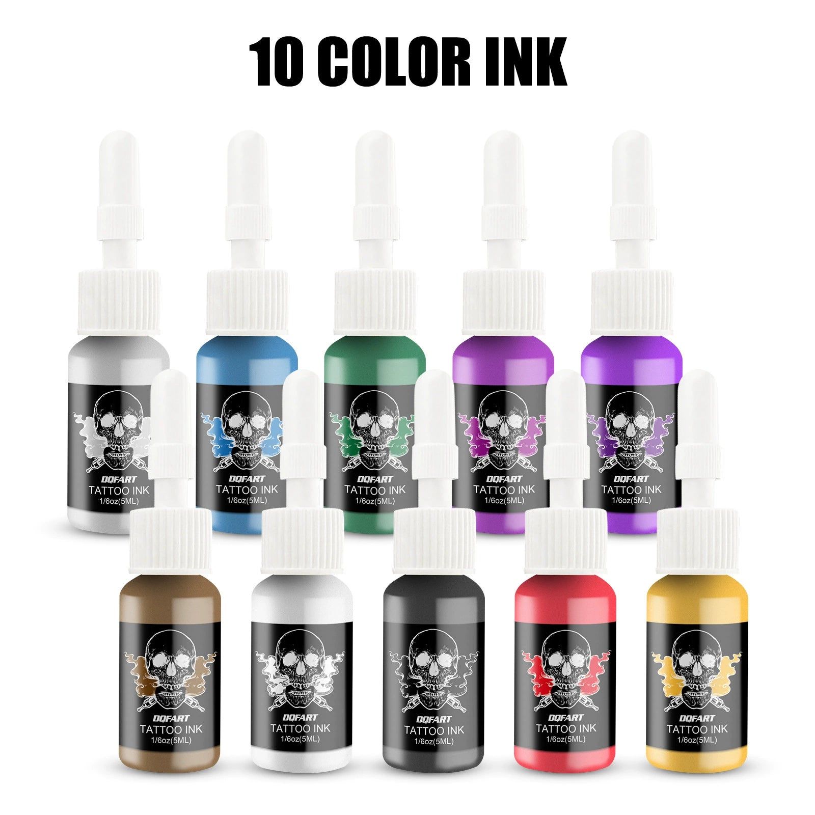 DQFART TM-005 Custom Logo Wired Tattoo Gun Kit product image 3