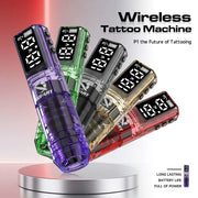 DQFART Wireless Tattoo Gun Kit with Large Color Screen for Tattoo Artists
