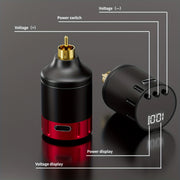DQFART WTK-198 Rocket Wireless Tattoo Gun Kit 1300mAh product image 3
