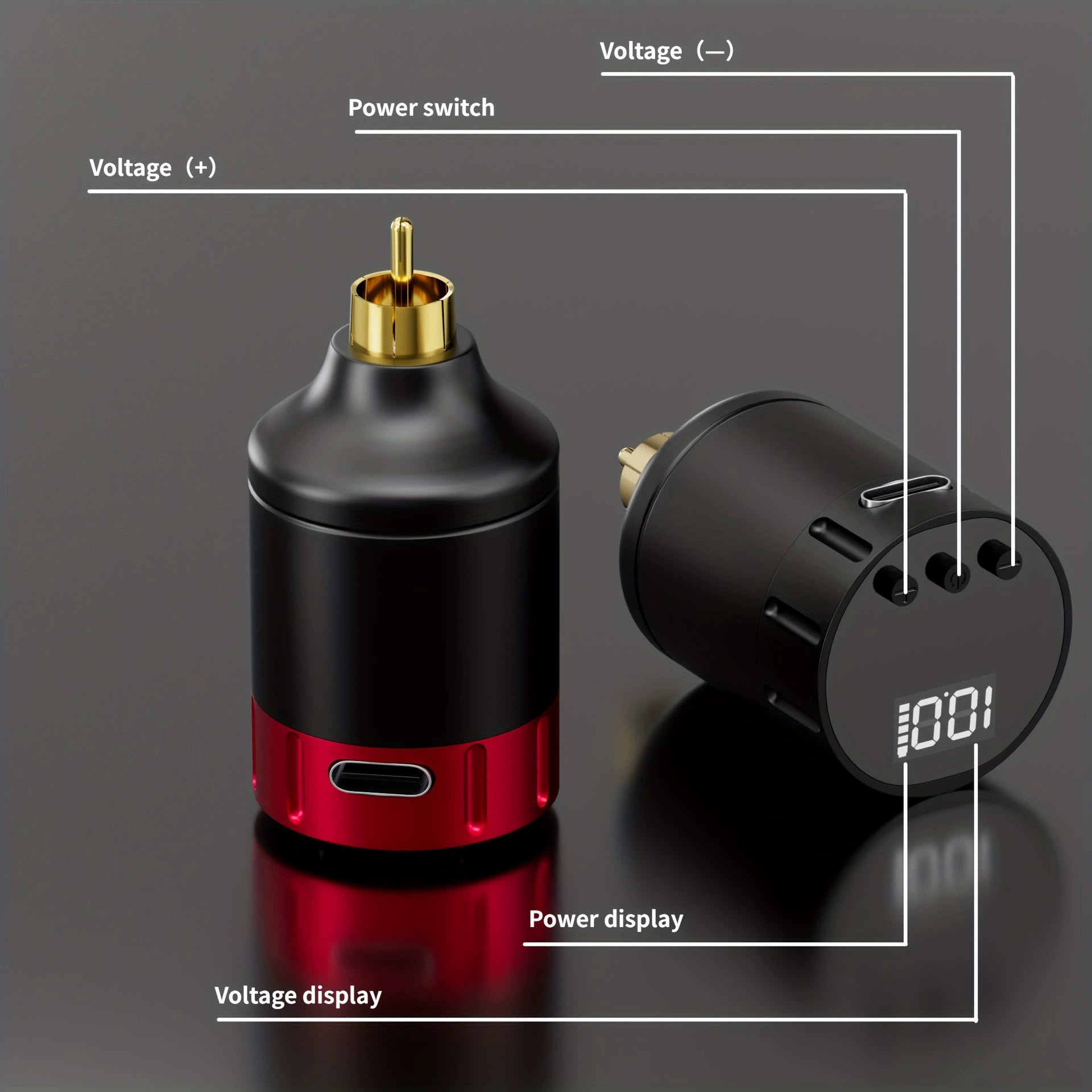 DQFART WTK-198 Rocket Wireless Tattoo Gun Kit 1300mAh product image 3