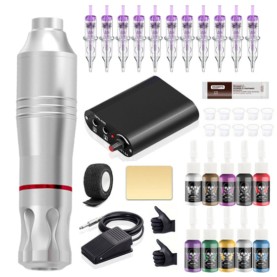 DQFART Beginner Tattoo Gun Kit for Tattoo and PMU Practice product image 3