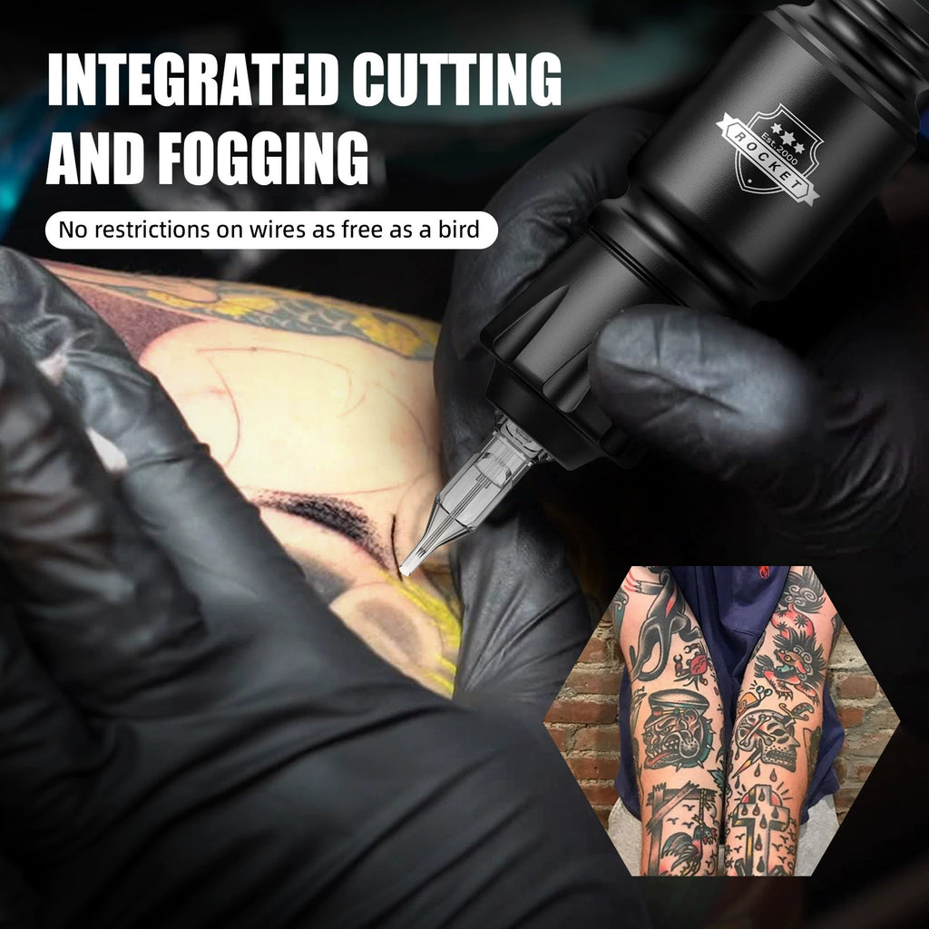 DQFART Rocket Short Pen Tattoo Gun Kit with Ink product image 3