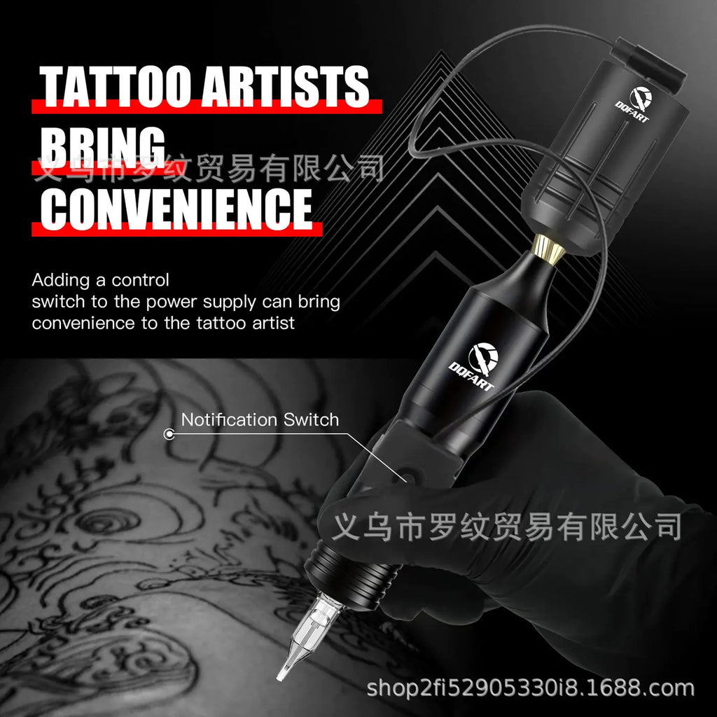 DQFART PS-02 Wireless Tattoo Power Supply DC RCA product image 4