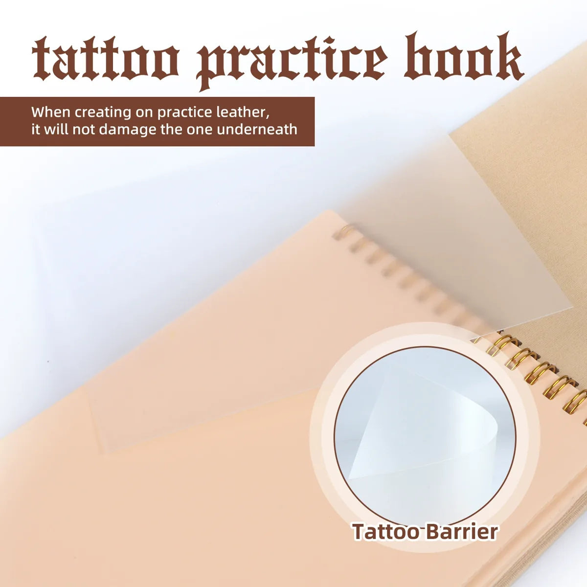 Tattoo Practice Skin Notebook 10 Sheets 1mm product image 4