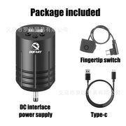 DQFART WTK-103K Wireless Tattoo Power Supply Kit with Ink for Tattoo Machines