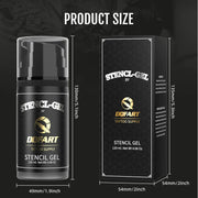 DQFART Cologne Tattoo Transfer Gel 120ml and 250ml for Tattoo Stencils