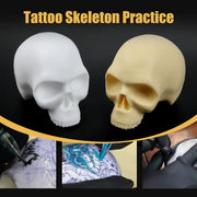 DQFART 3D Skull Tattoo Practice Head Model for Tattoo Practice