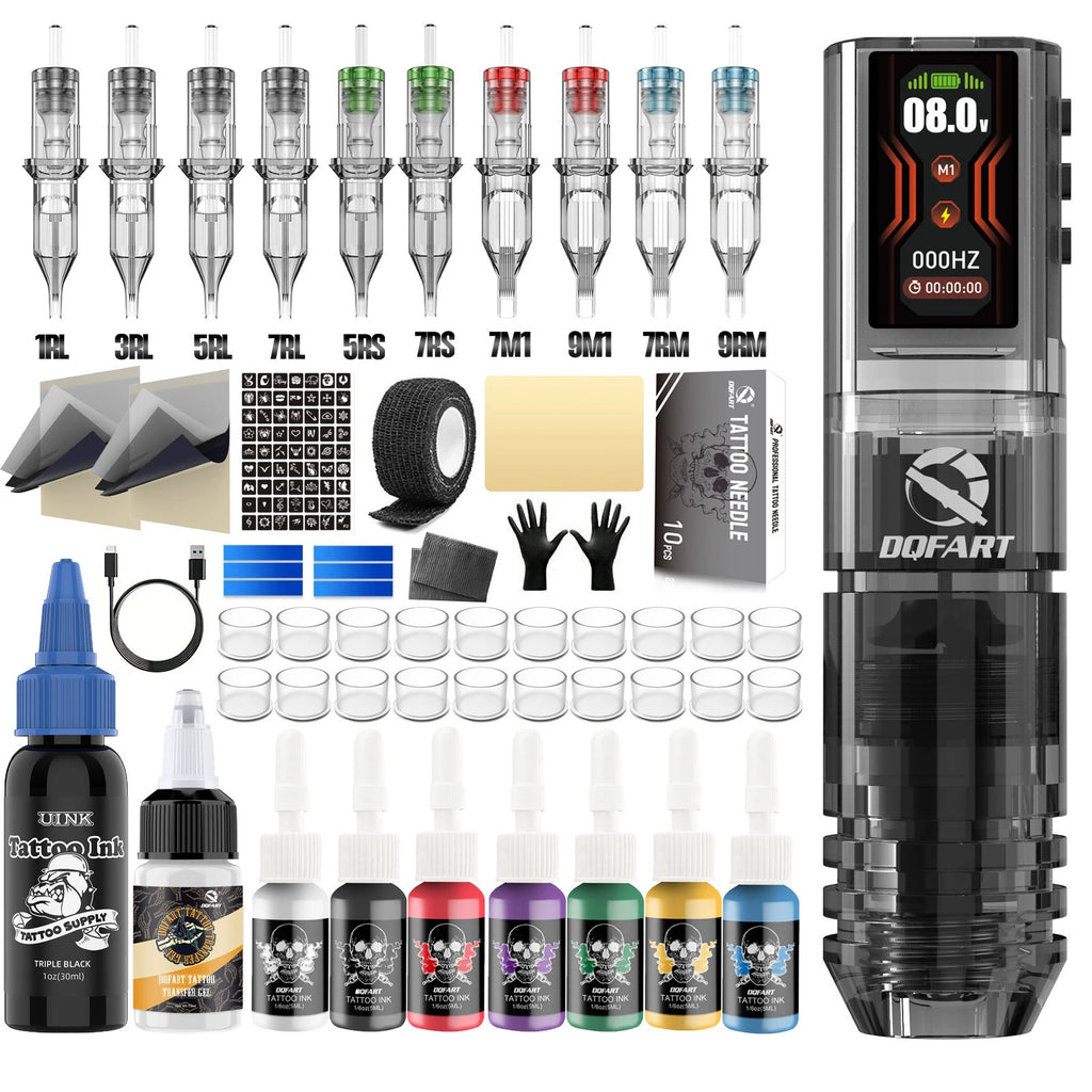 DQFART Wireless Tattoo Gun Kit for Lining and Shading product image 4