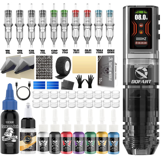 DQFART Wireless Tattoo Gun Kit for Lining and Shading product image 4