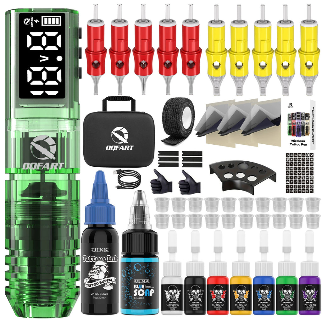 DQFART WTK-253 Wireless Tattoo Gun Kit 1600mAh product image 4