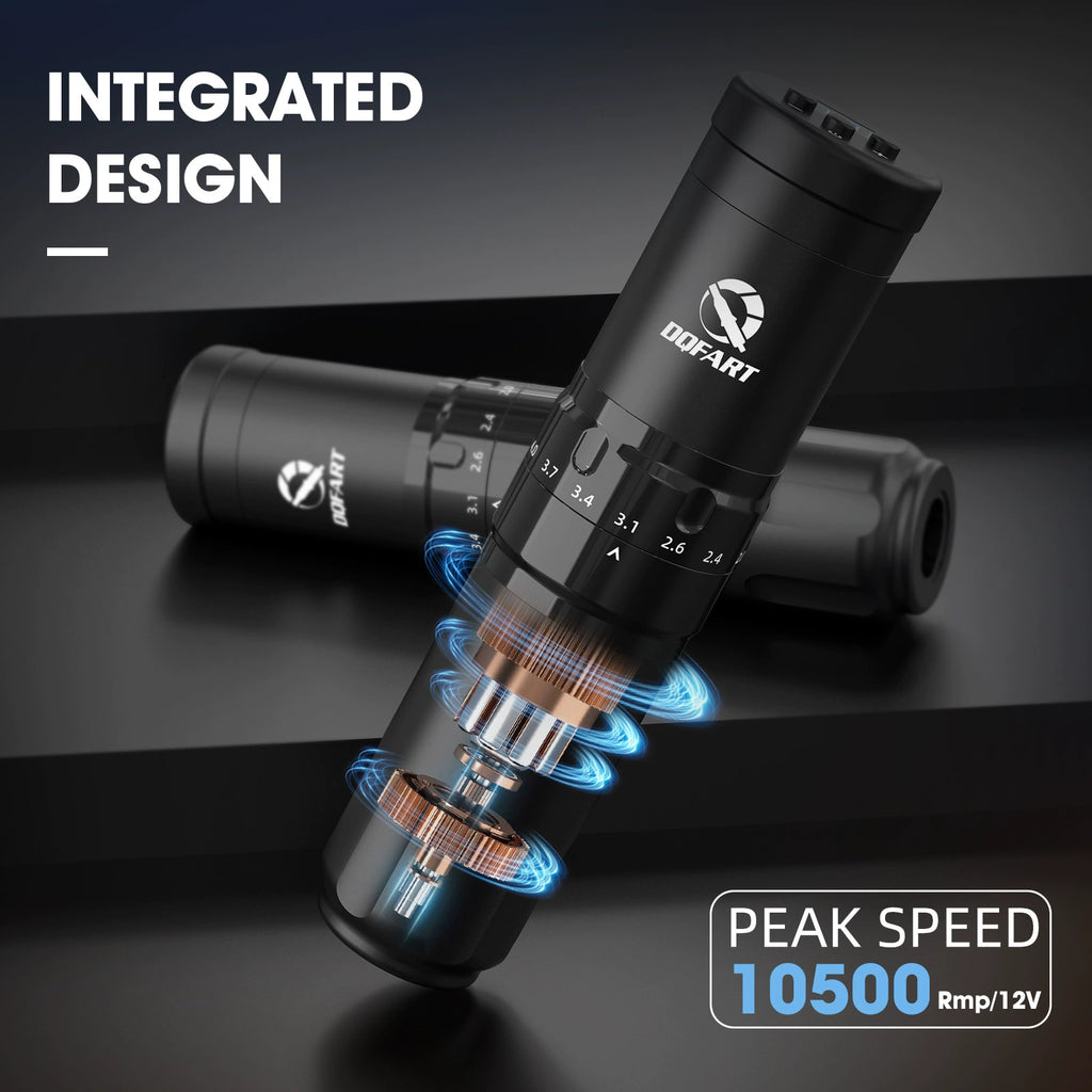 DQFART UINK WTK-243K Adjustable Stroke Wireless Tattoo Gun Kit product image 4