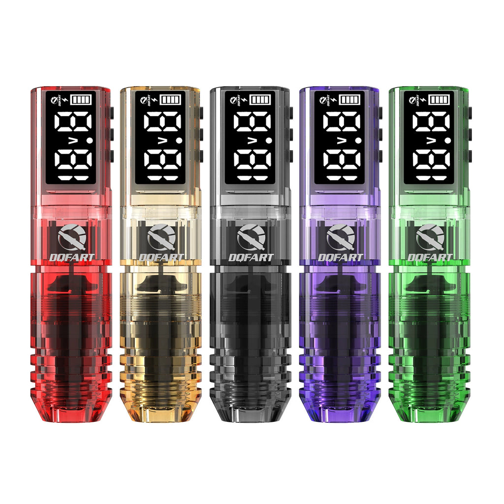 DQFART Wireless Tattoo Gun Kit with Large Color Screen product image 5