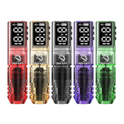 DQFART Wireless Tattoo Gun Kit with Large Color Screen for Tattoo Artists