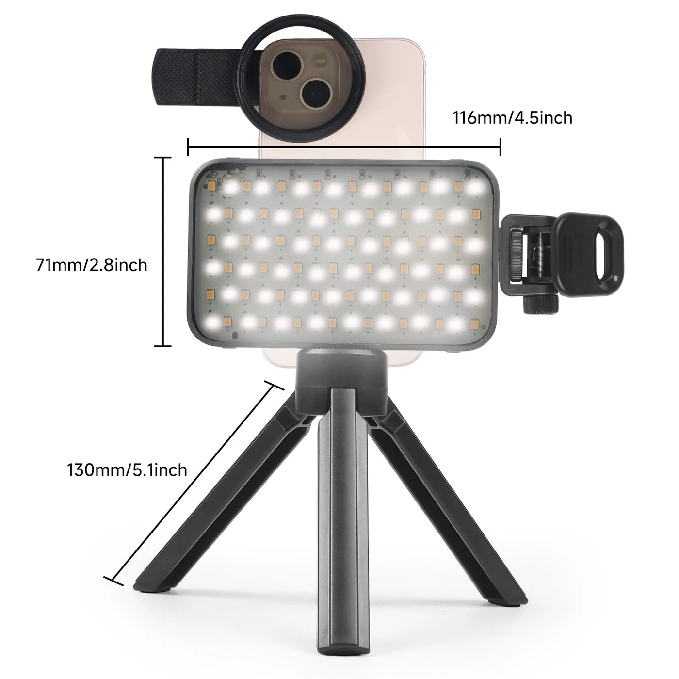 DQFART Mini LED Tattoo Photo Light with Filters product image 5