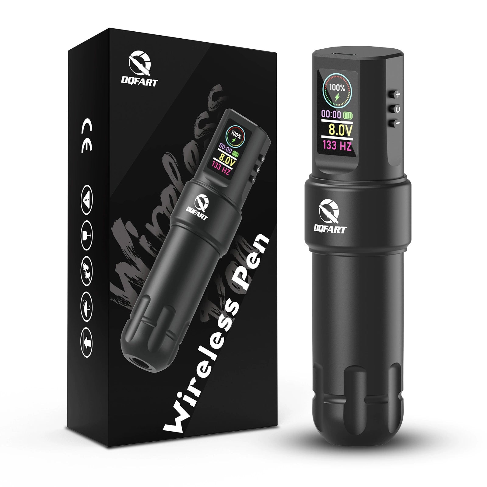 DQFART T3 Pro Wireless Tattoo Gun Kit Color Screen product image 5