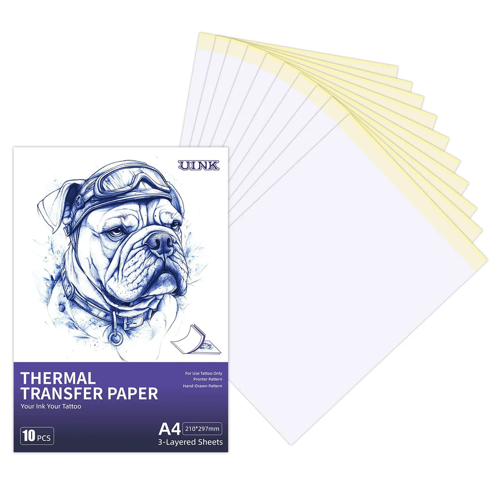DQFART and UINK Tattoo Transfer Paper 10 Sheets product image 5