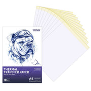 DQFART and UINK Tattoo Transfer Paper 10 Sheets for Tattoo Stencils